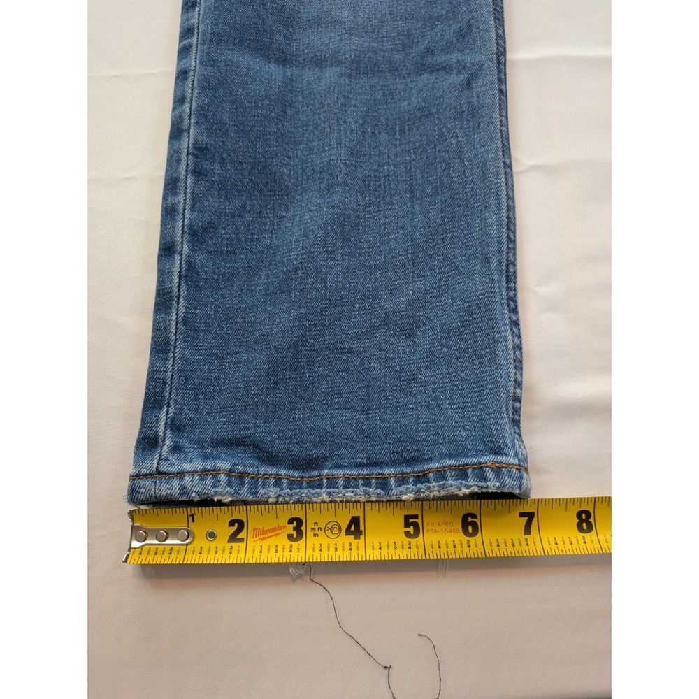 Abercrombie & Fitch Curve Love Ultra High Rise Ankle Straight Jeans 26 - Picture 5 of 11